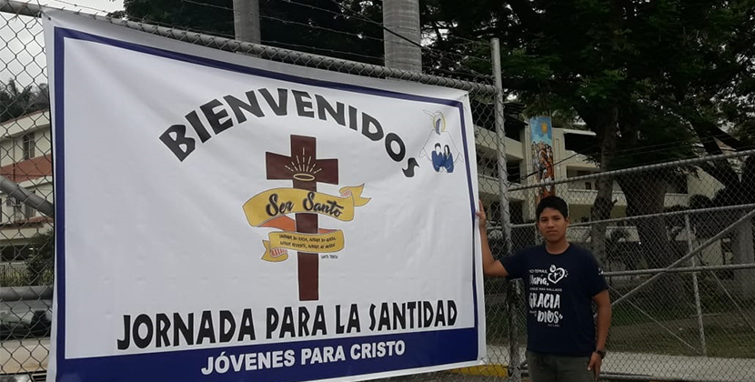 jornada, santidad, jóvenes, coliseo, Bernardino, Echeverría, Bendiciones, Dios, amor, Jesús, salvación