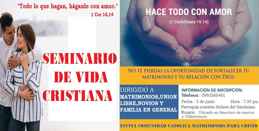 seminario, vida, cristiana, amor, emoción, Dios, salvación, Jesús, matrimonio, unión, novios, familia